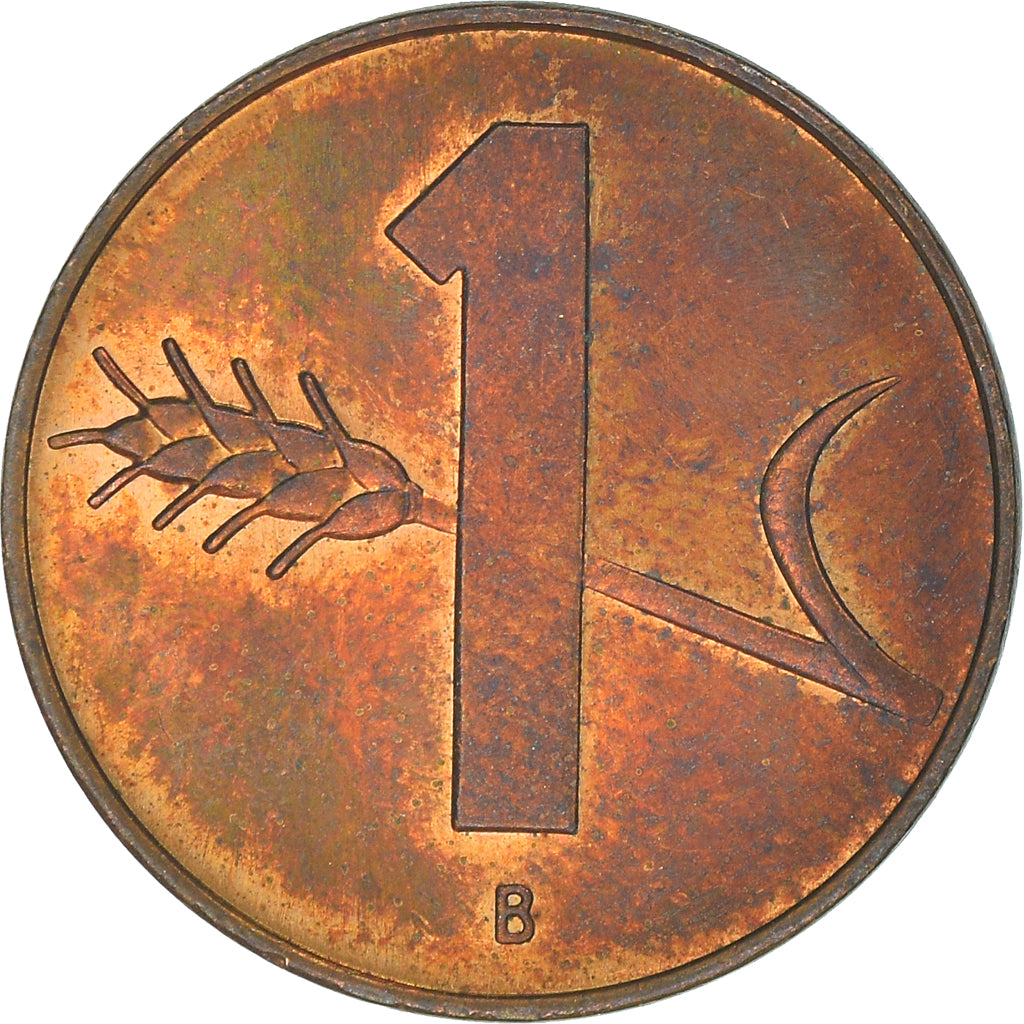 Monnaie, Suisse, Rappen, 1963