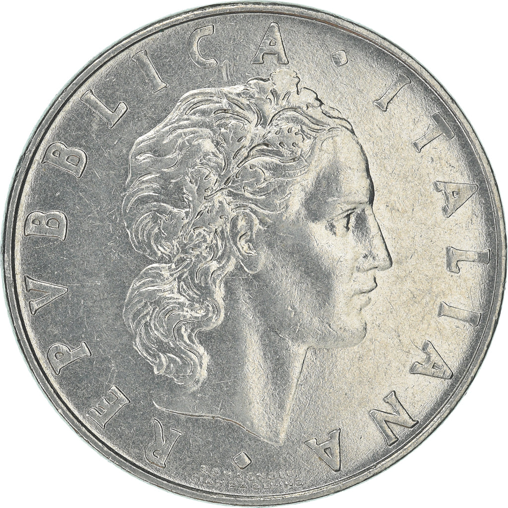 Coin, Italy, 50 Lire, 1973