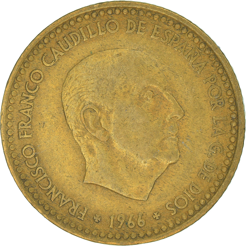 Moneta, Hiszpania, Peseta, 1966 (69)