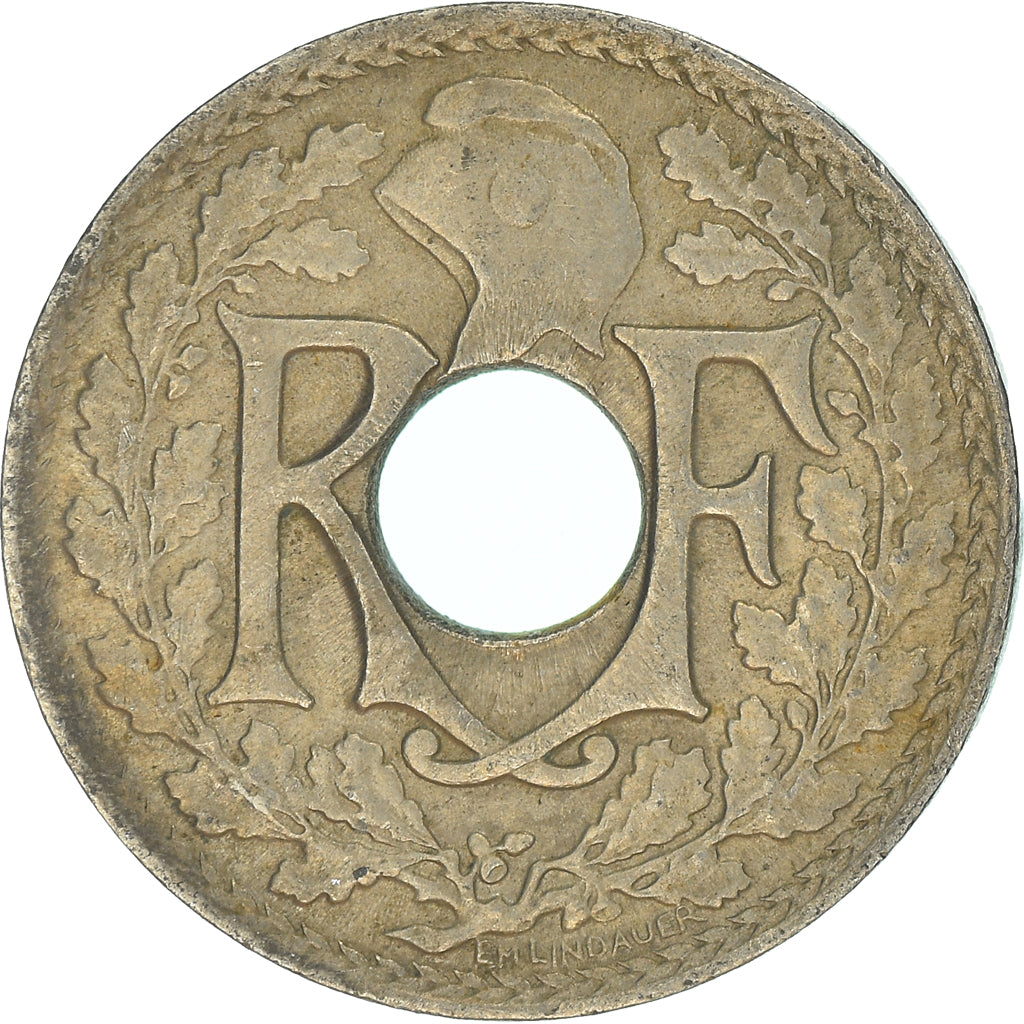 Moneta, Francia, 5 Centimes, 1920