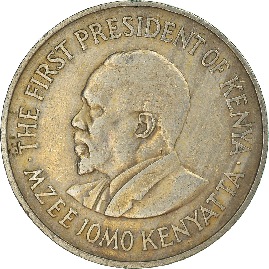 Moneta, Kenya, Shilling, 1971