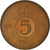Coin, Sweden, 5 Öre, 1960