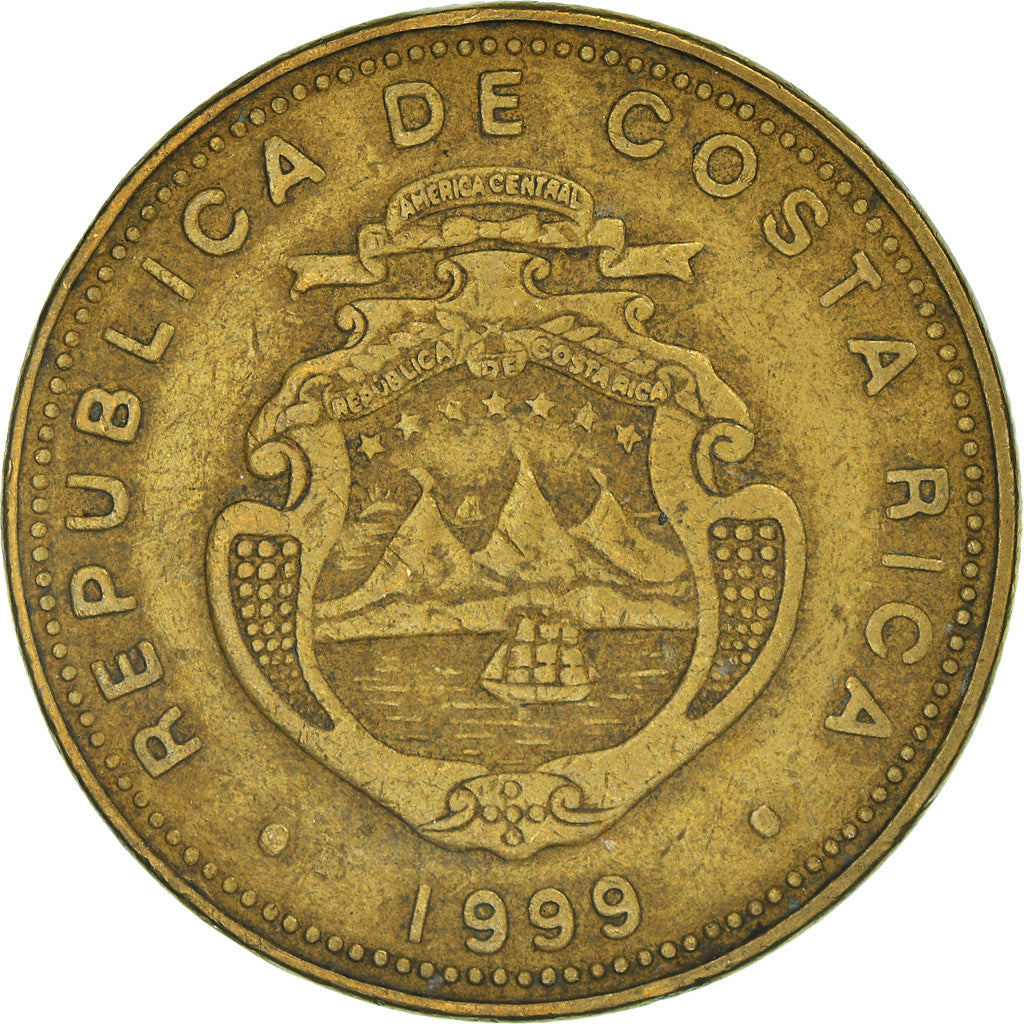 Moeda, Costa Rica, 100 Colones, 1999