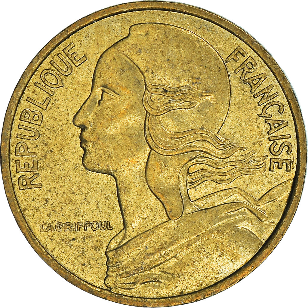 Moneda, Francia, 5 Centimes, 1988