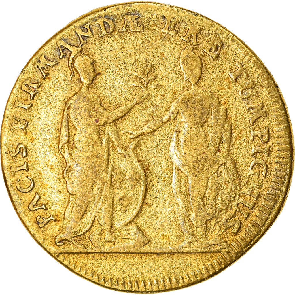 Francia, Token, Louis XV, Prise de Fontarabie, History, MB, Ottone