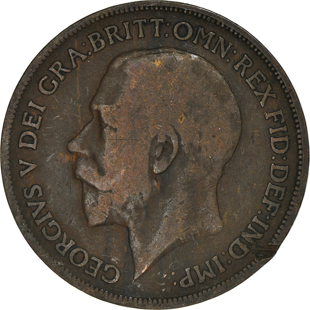 Moneta, Gran Bretagna, Penny, 1917