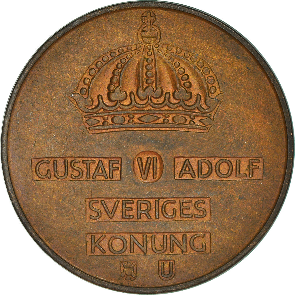 Coin, Sweden, 5 Öre, 1962