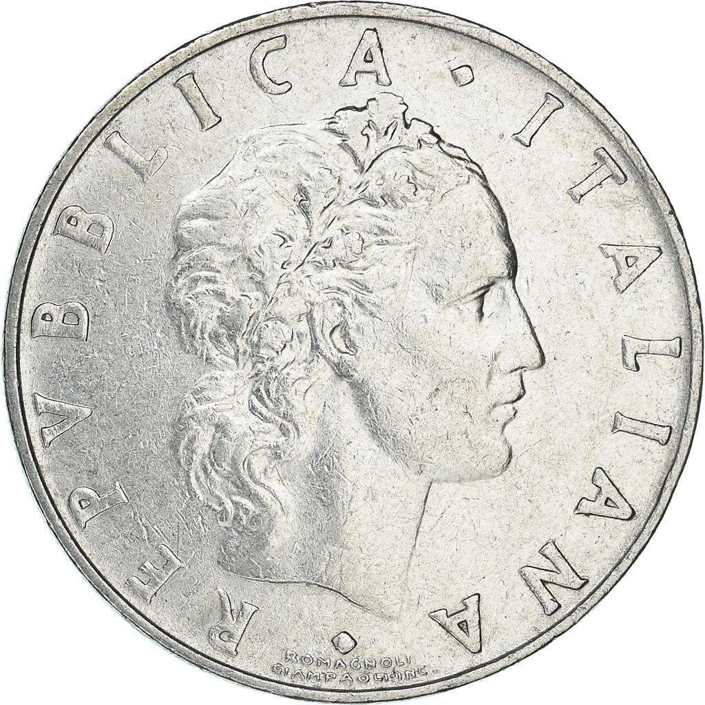 Munten, Italië, 50 Lire, 1957