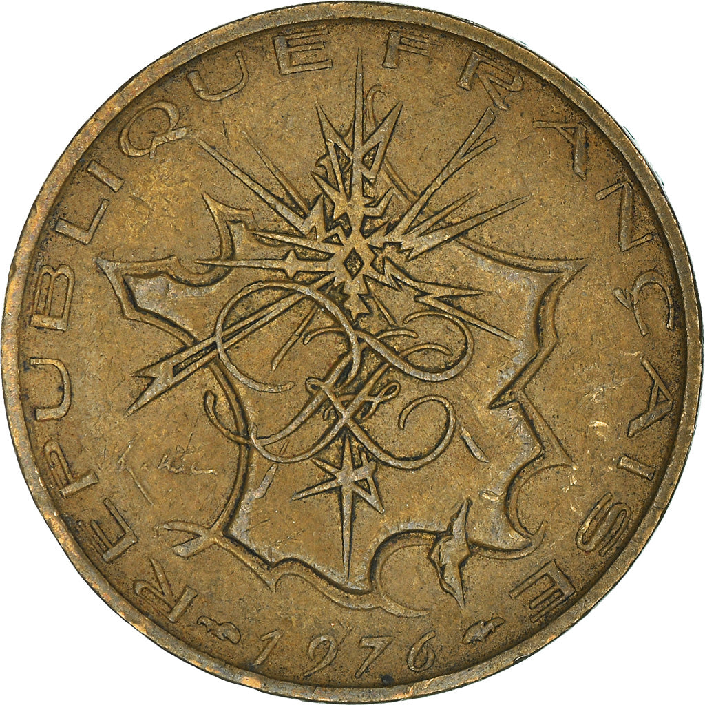 Münze, Frankreich, 10 Francs, 1976