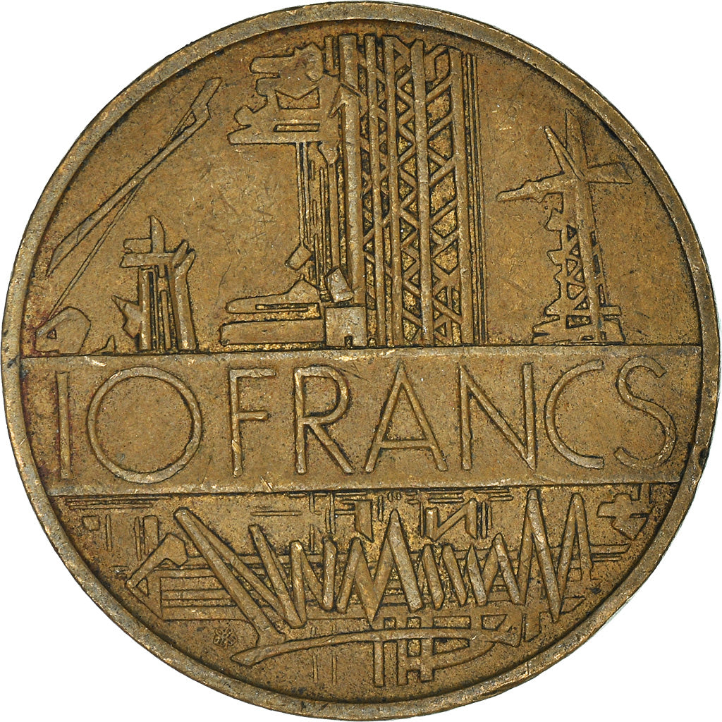 Münze, Frankreich, 10 Francs, 1976