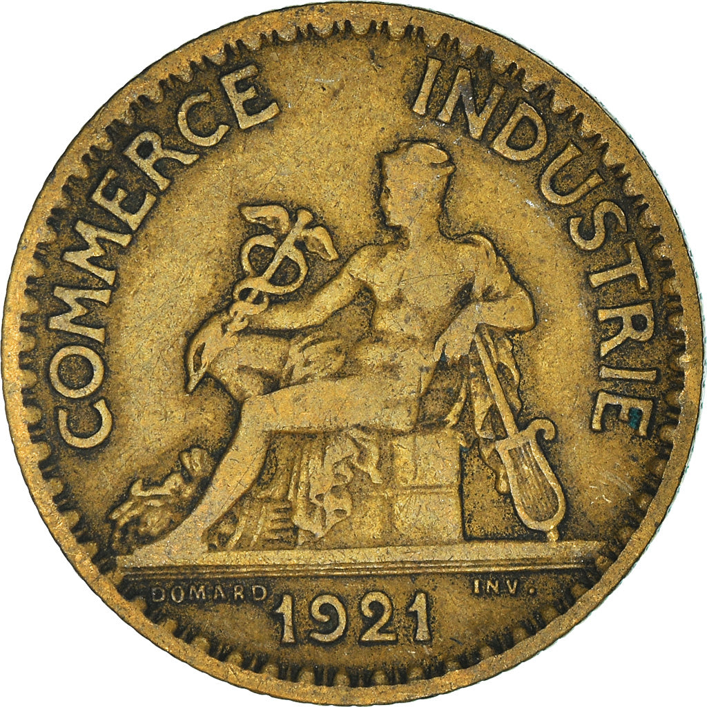 Munten, Frankrijk, Franc, 1921