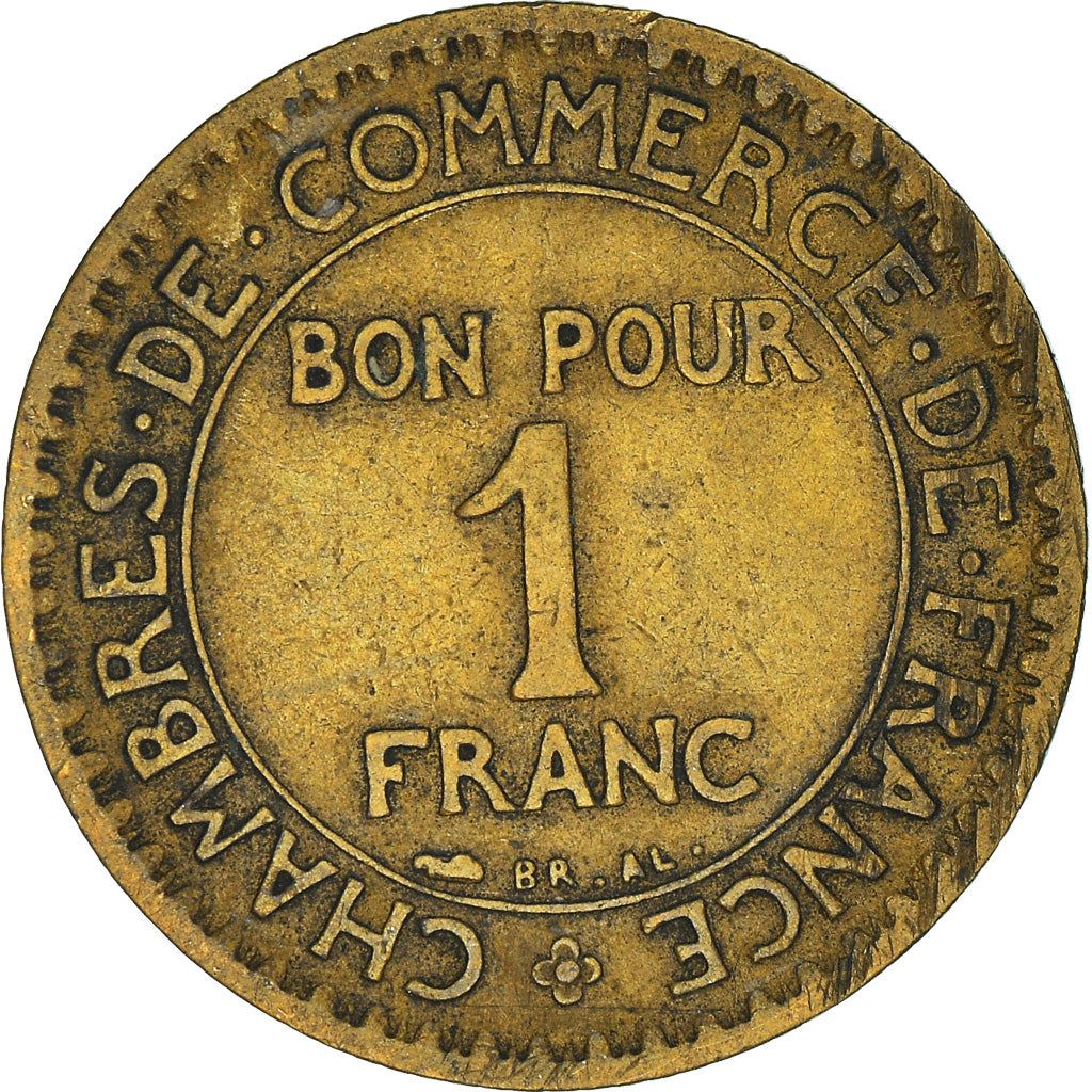 Munten, Frankrijk, Franc, 1921