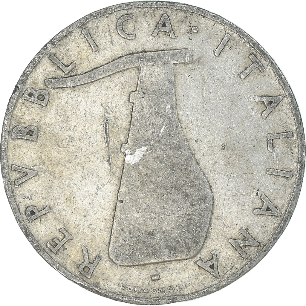 Moneta, Włochy, 5 Lire, 1954