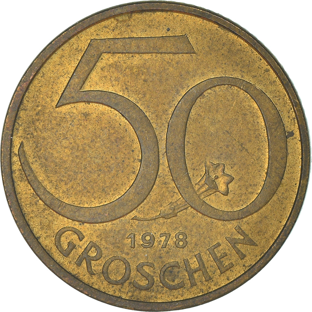 Coin, Austria, 50 Groschen, 1978