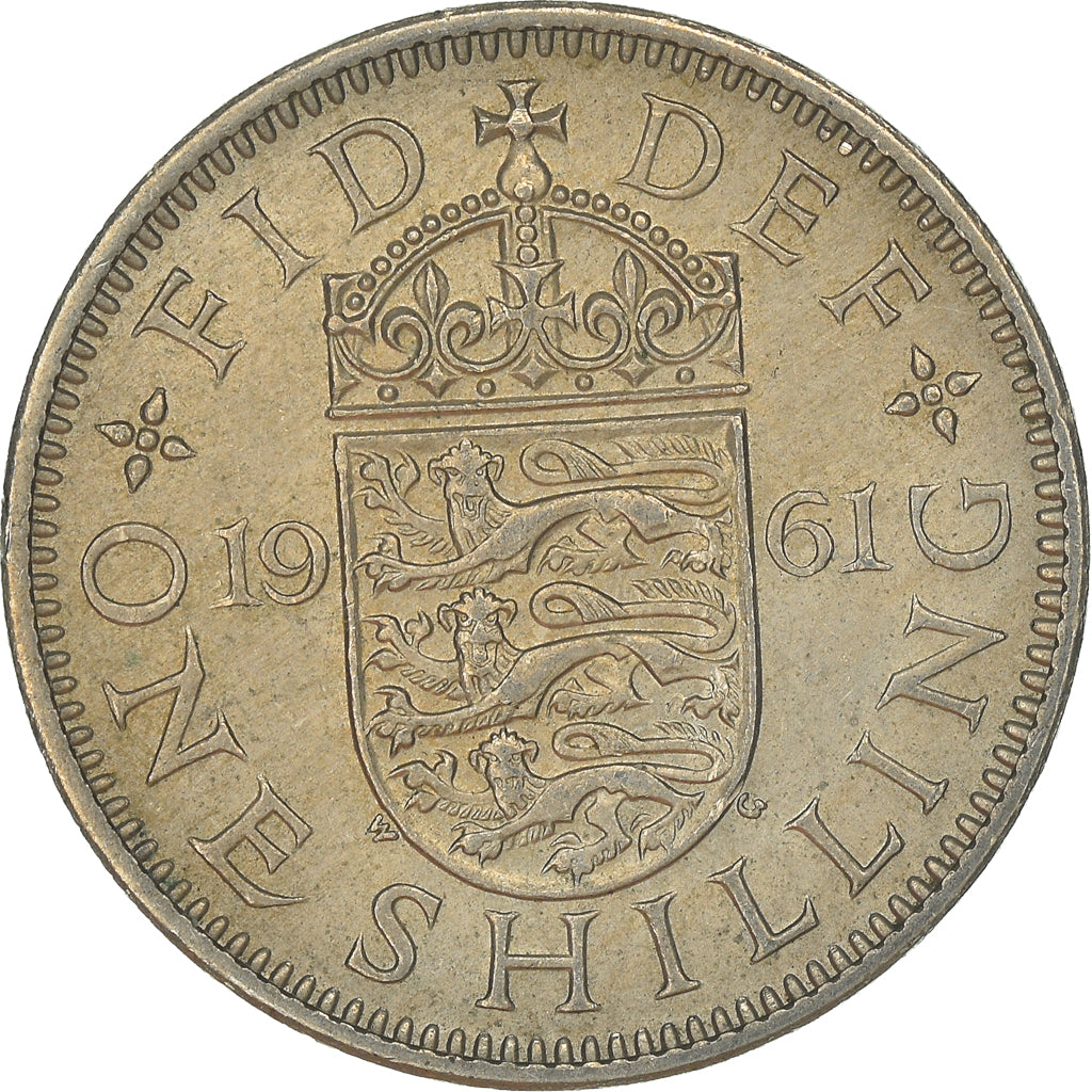 Munten, Groot Bretagne, Shilling, 1961