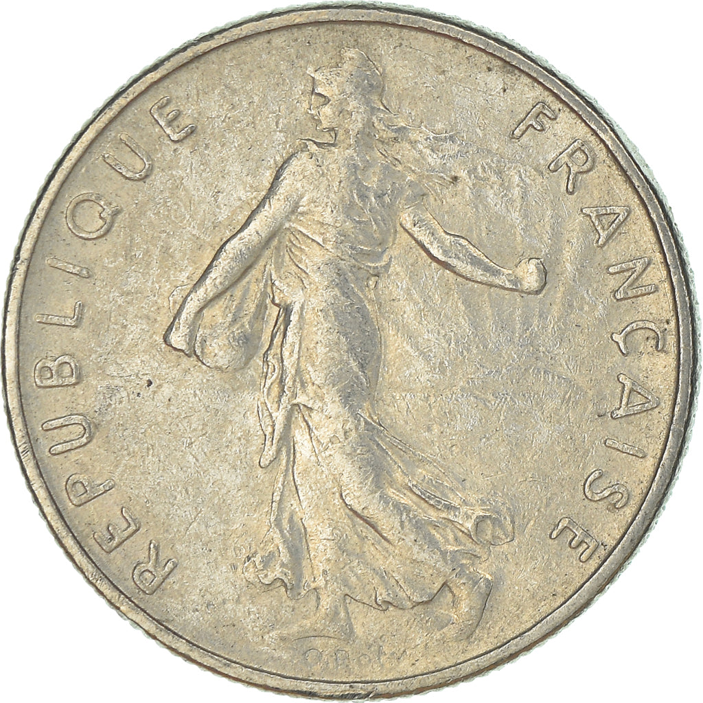 Monnaie, France, 1/2 Franc, 1970
