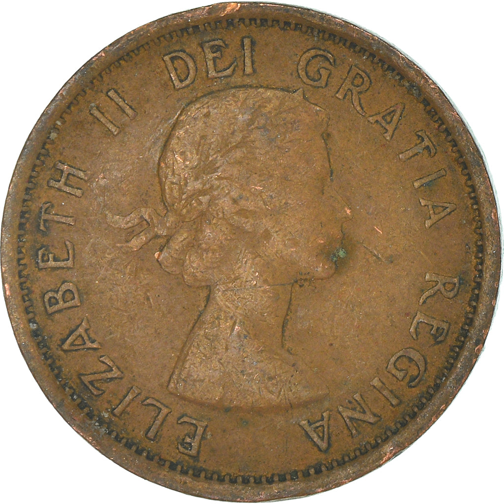 Moneta, Canada, Cent, 1958