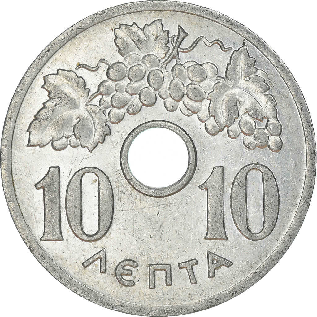 Münze, Griechenland, 10 Lepta, 1954