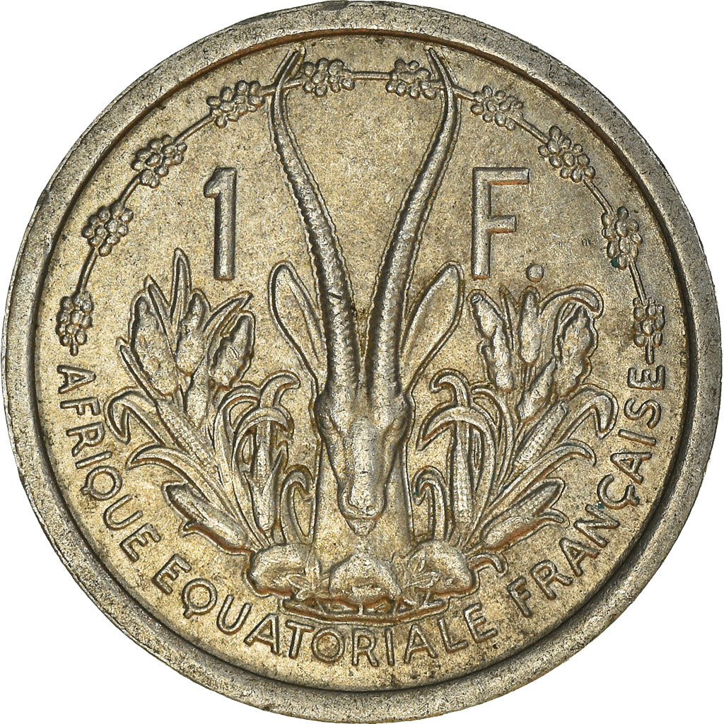 Monnaie, Afrique-Équatoriale française, Franc, 1948