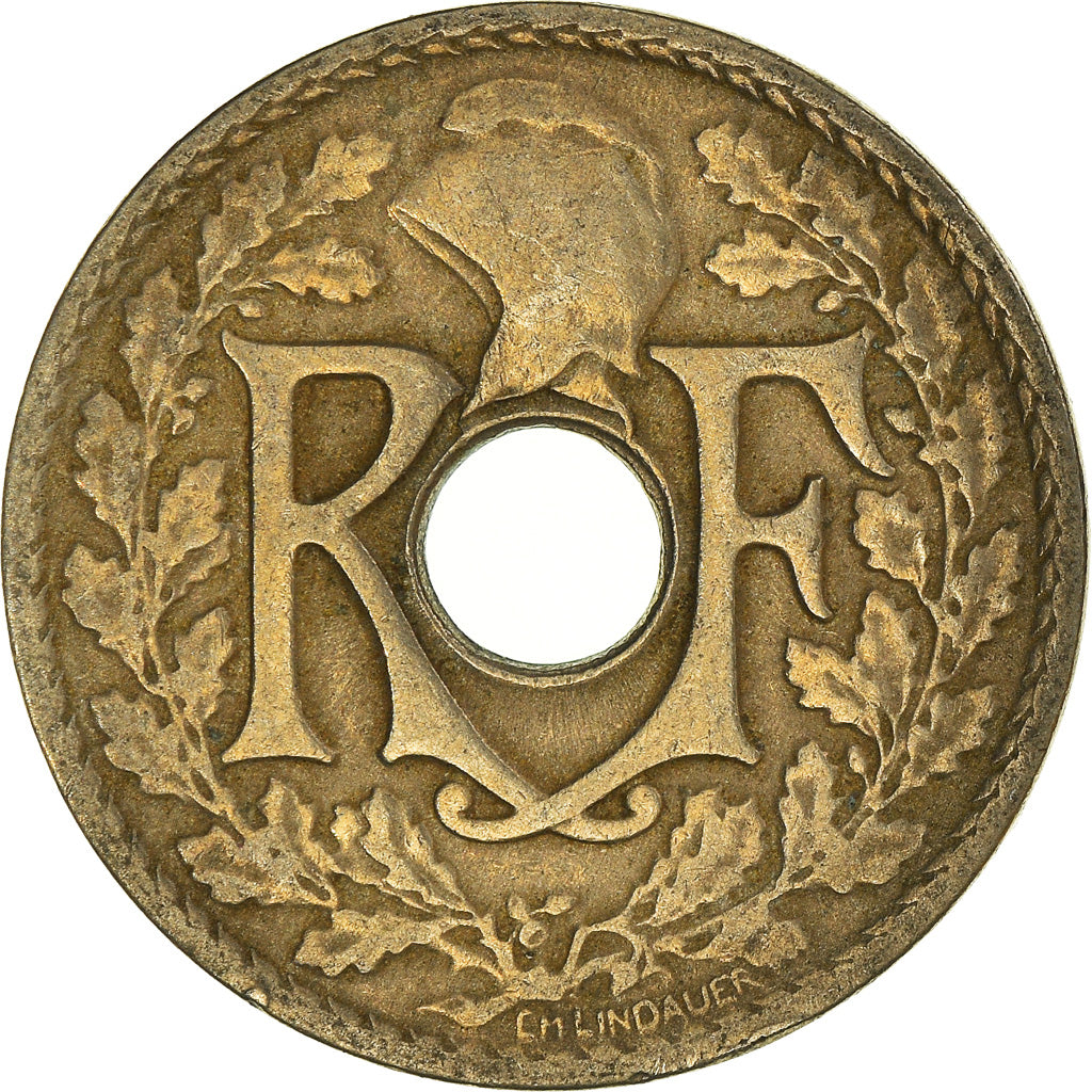 Moeda, França, 25 Centimes, 1920