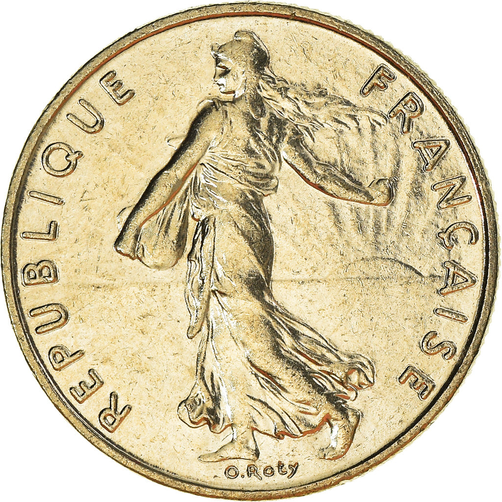 Moneta, Francja, 1/2 Franc, 2000
