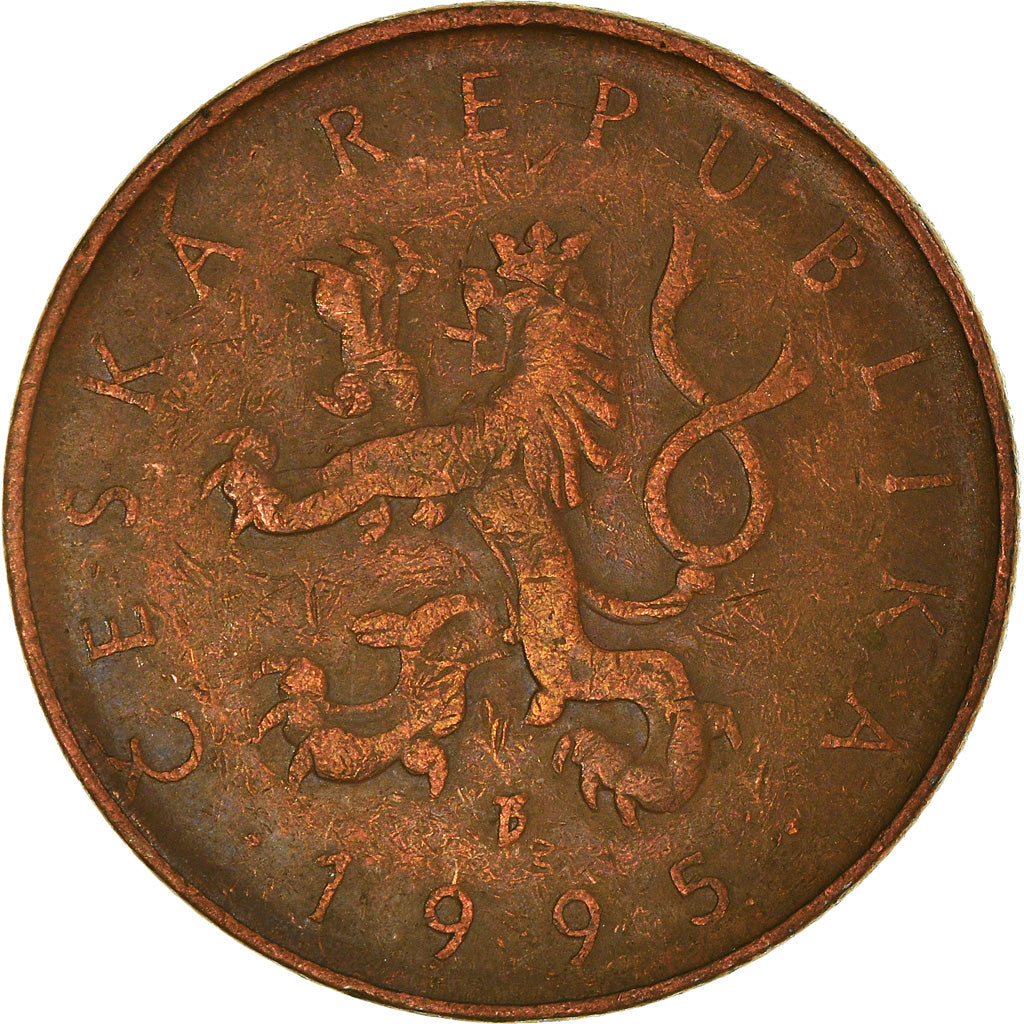 Moeda, República Checa, 10 Korun, 1995