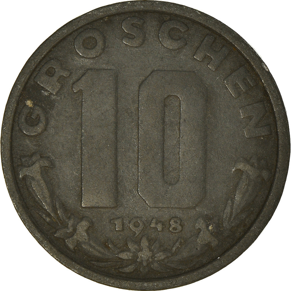 Coin, Austria, 10 Groschen, 1948