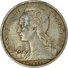 Münze, Madagascar, 5 Francs, 1953