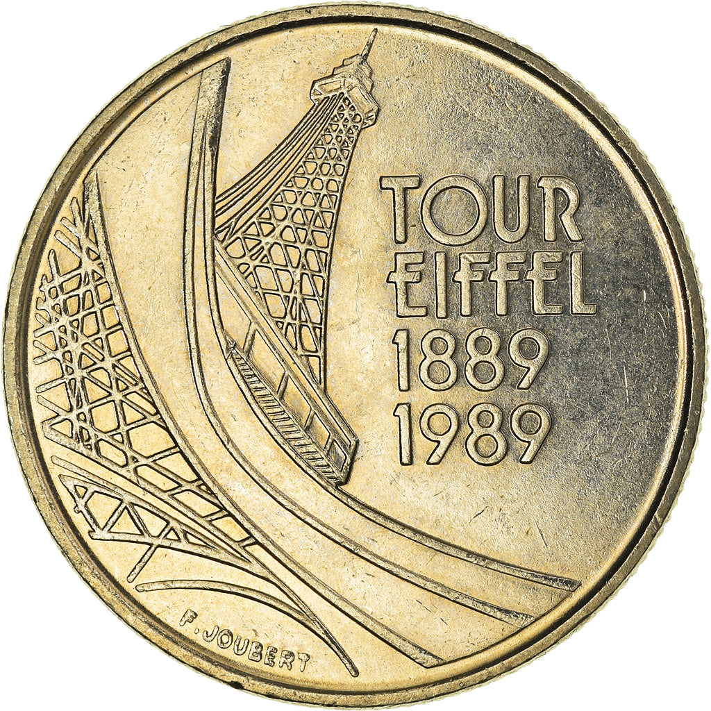 Münze, Frankreich, 5 Francs, 1989
