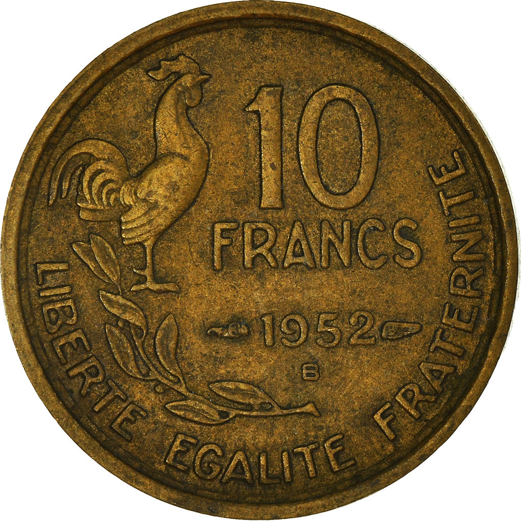 Münze, Frankreich, 10 Francs, 1952