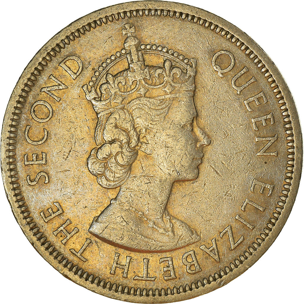 Moneta, Hong Kong, Dollar, 1960