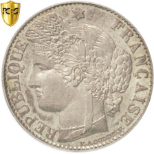 France, Cérès, 50 Centimes, 1888, Paris, PCGS, MS63, Silver, KM:834.1