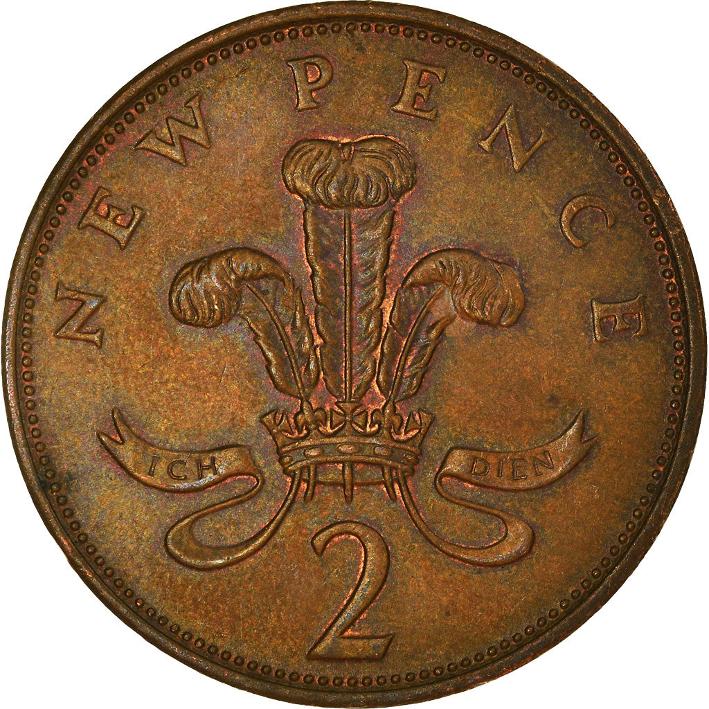 Moneta, Gran Bretagna, 2 New Pence, 1975