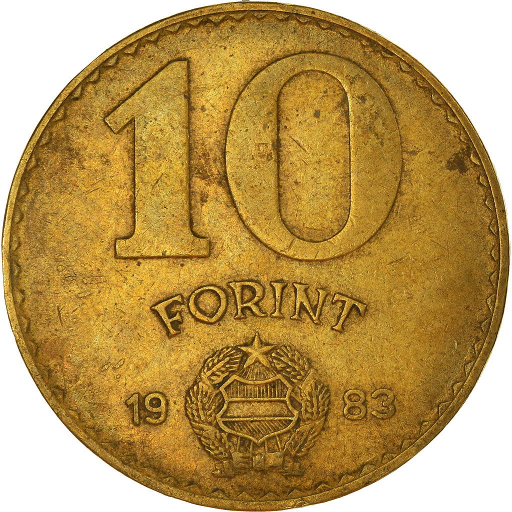 Moneta, Ungheria, 10 Forint, 1983