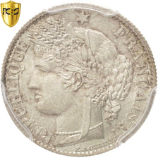 Coin, France, Cérès, 50 Centimes, 1888, Paris, PCGS, MS64, MS(64), Silver