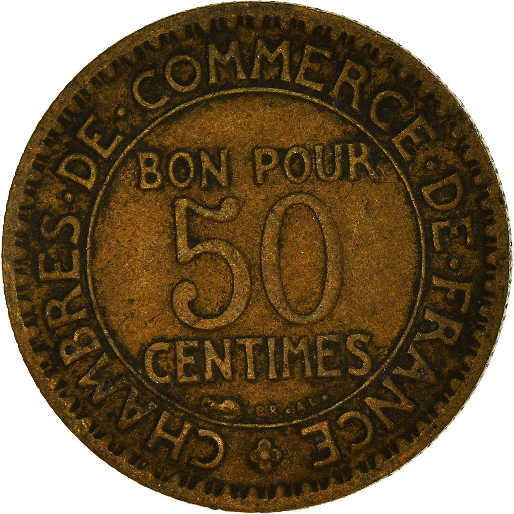 Monnaie, France, 50 Centimes, 1924