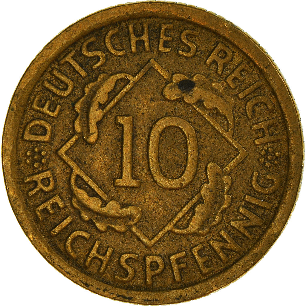 Münze, Deutschland, Weimarer Republik, 10 Reichspfennig, 1929