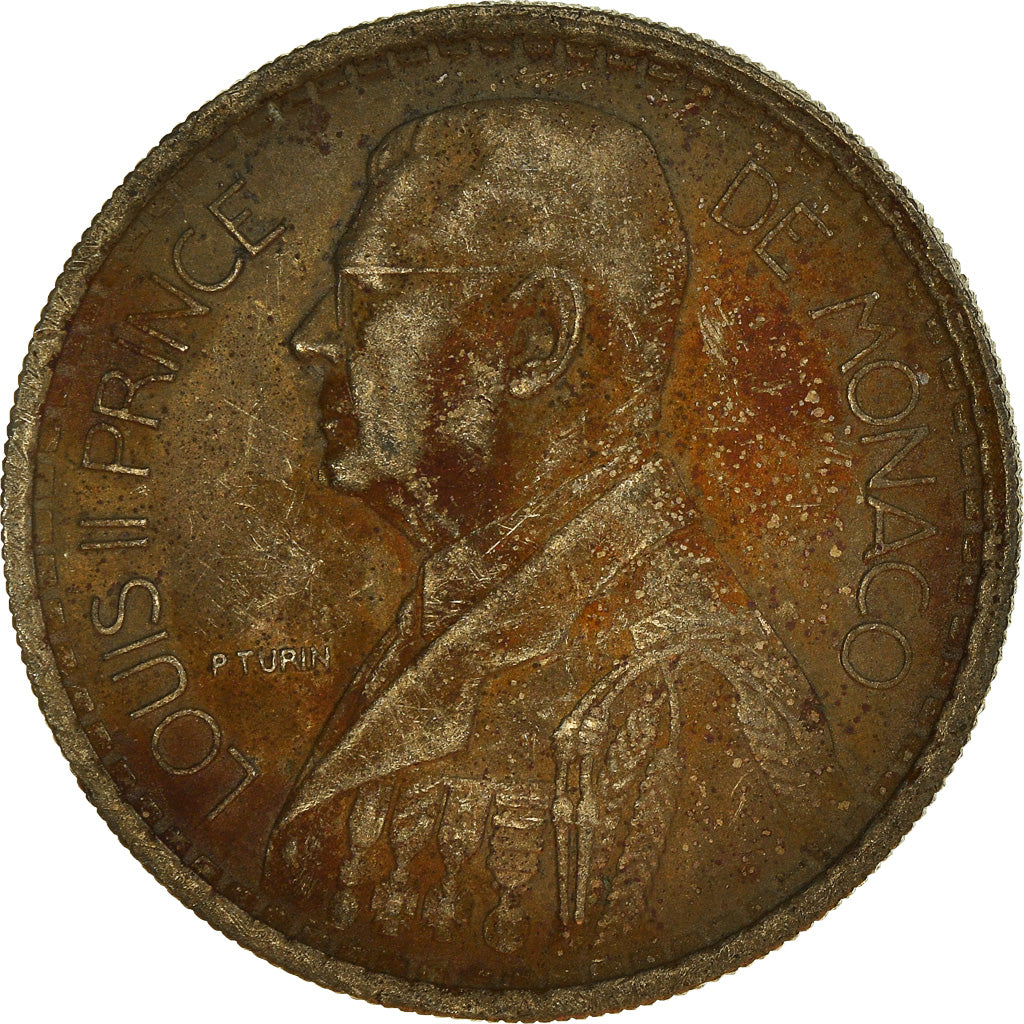 Moeda, Mónaco, 10 Francs, 1946