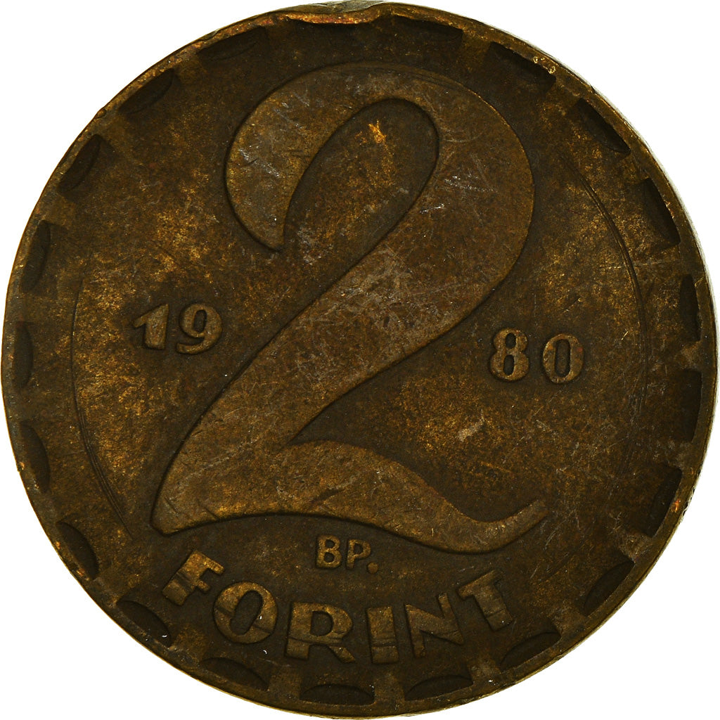 Moneta, Ungheria, 2 Forint, 1980