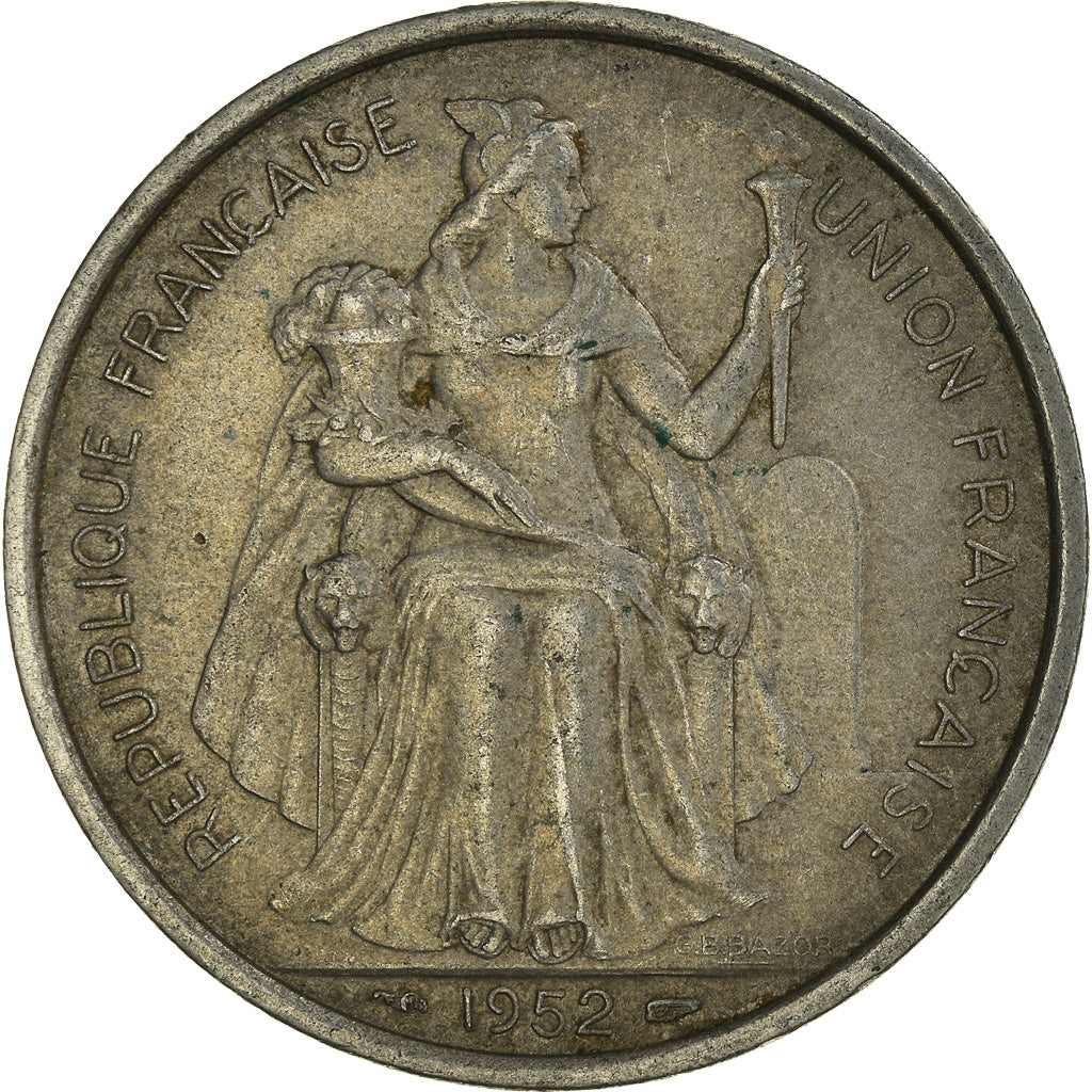 Coin, France, 5 Francs, 1952
