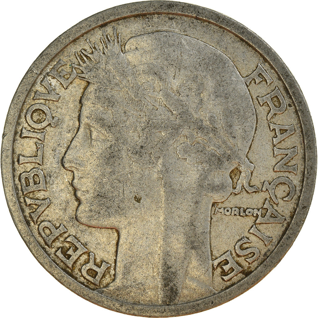 Moeda, França, 2 Francs, 1947
