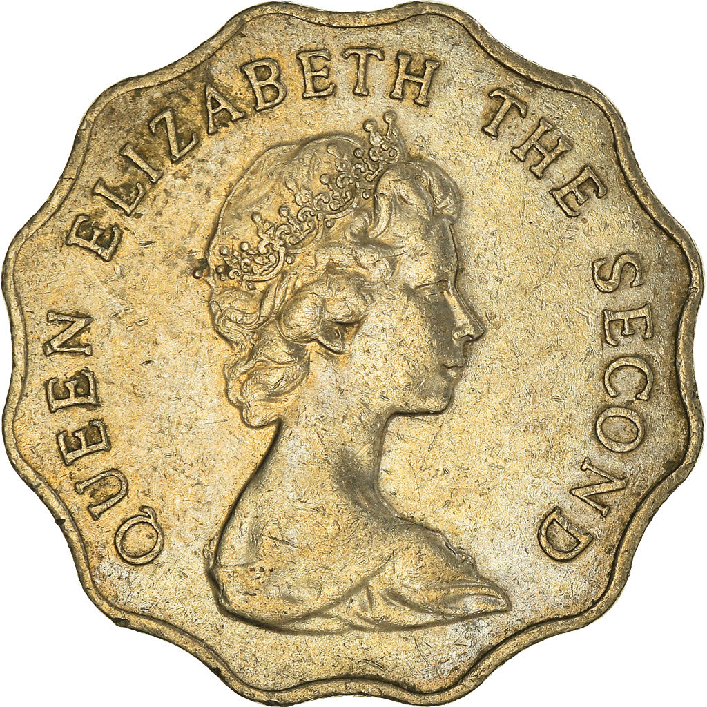 Moneta, Hong Kong, Dollar, 1975