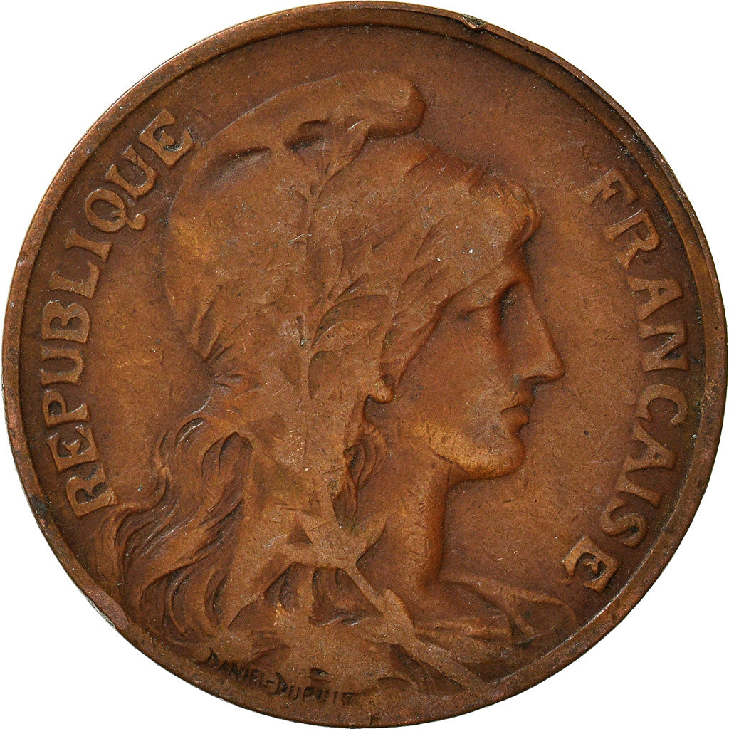 Munten, Frankrijk, 10 Centimes, 1904
