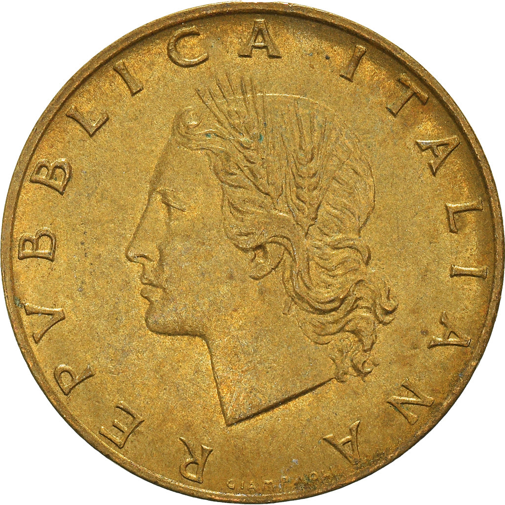 Coin, Italy, 20 Lire, 1980