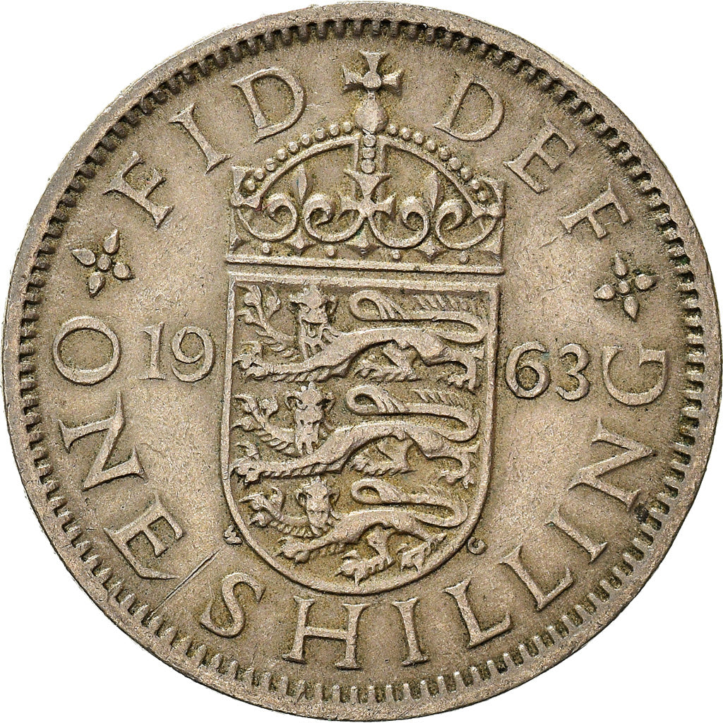 Moneda, Gran Bretaña, Shilling, 1963