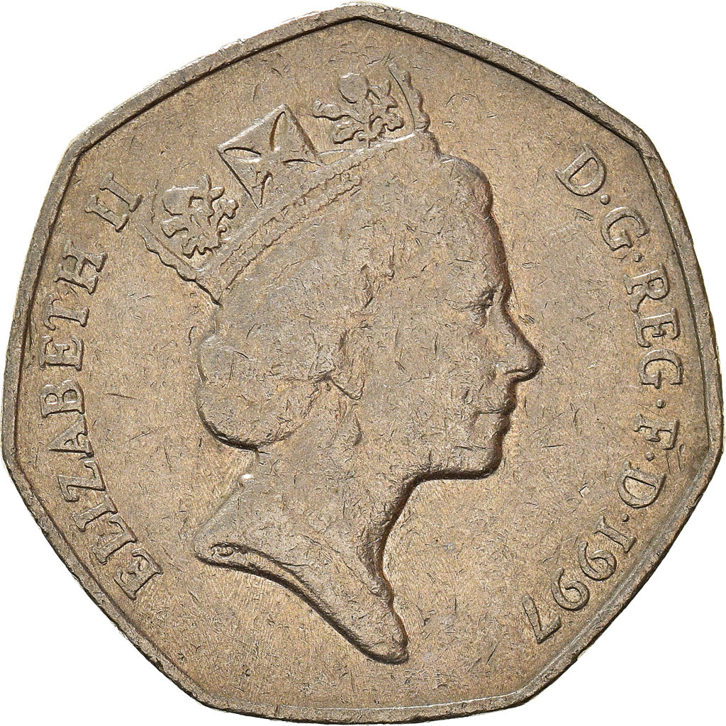 Moneta, Gran Bretagna, 50 Pence, 1997