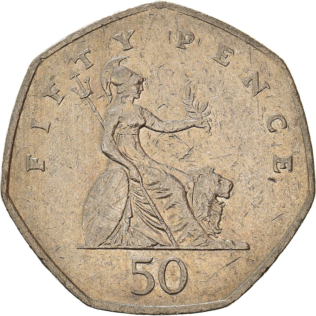 Moneta, Gran Bretagna, 50 Pence, 1997
