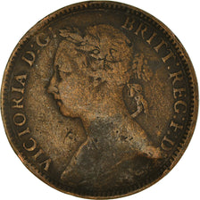 Coin, Great Britain, Farthing, 1885
