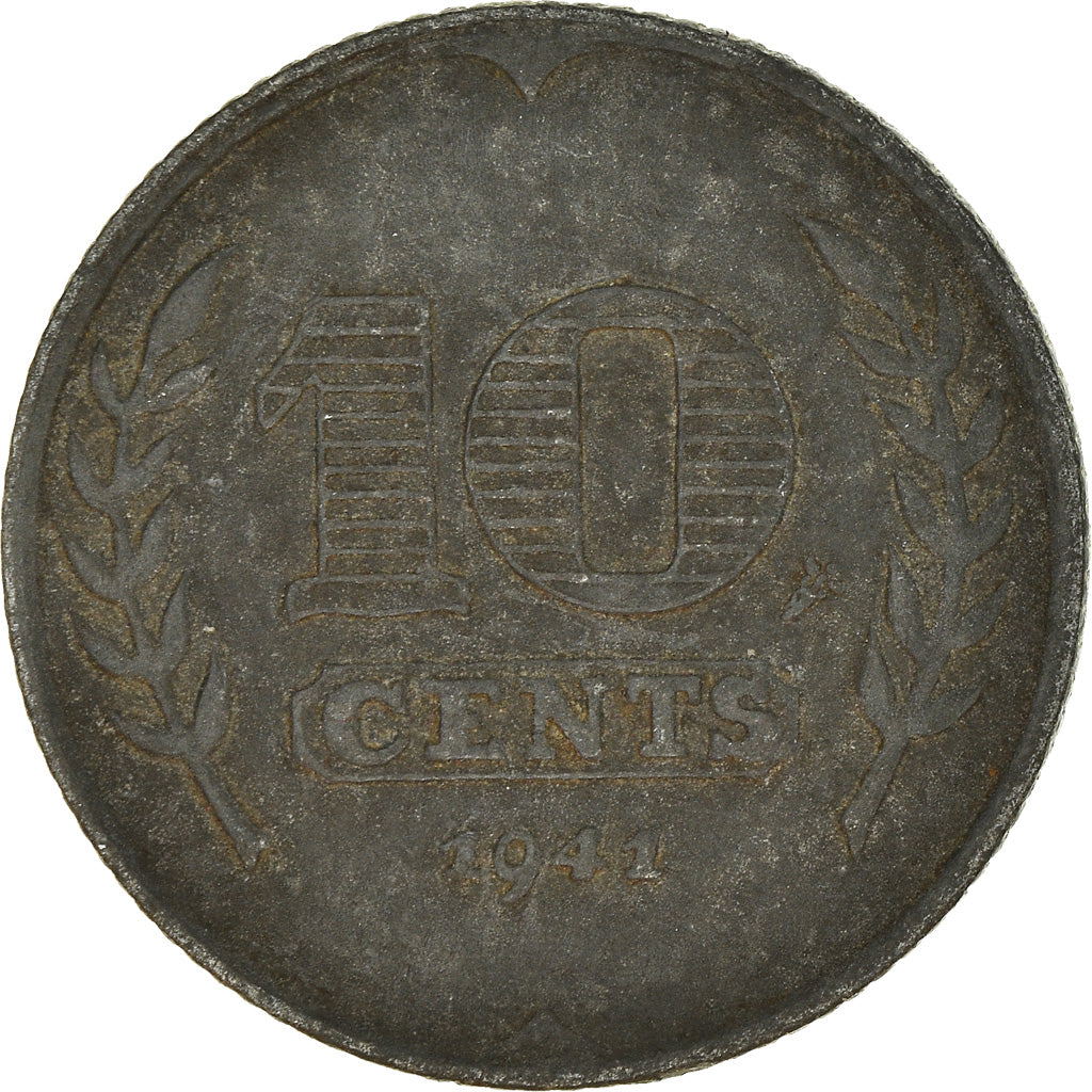 Munten, Nederland, 10 Cents, 1941