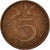 Monnaie, Pays-Bas, 5 Cents, 1950